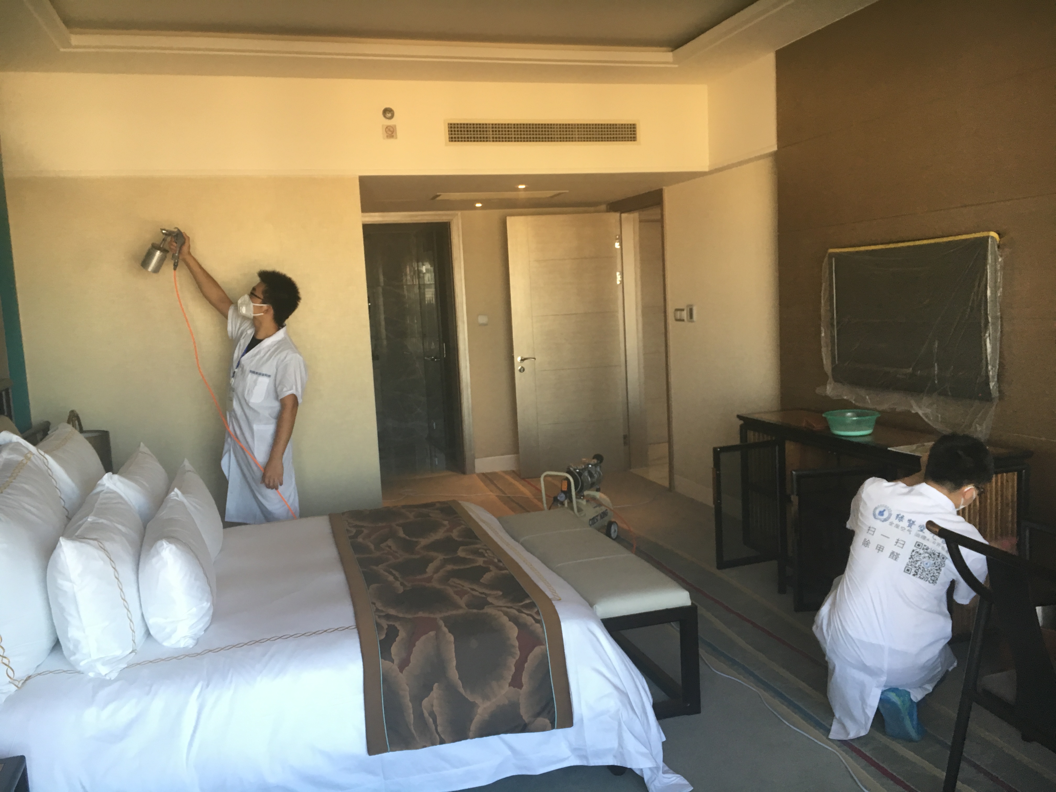 預(yù)約除甲醛公司進(jìn)行上門甲醛治理，一點(diǎn)都不難！